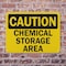 Signmission Chemical Storage OSHA Caution Sign, Plastic, 10in W x 7in L, 2PK OS-2PACK-CS-P-710-L-19124 - alternate 7